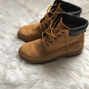 Tan Timberlands